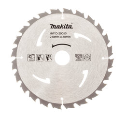 T.C.T saeketas 210 x 2 x 30 mm 20° T24 D-29050 Makita цена и информация | Механические инструменты | hansapost.ee