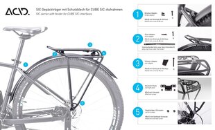 Багажник для велосипеда Acid Pure RILink, 29" цена и информация | Багажник для велосипеда | hansapost.ee