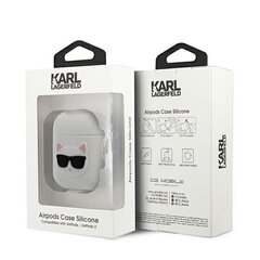 Karl Lagerfeld KLACA2SILCHWH AirPods Silicone Choupette hind ja info | Kõrvaklapid | hansapost.ee