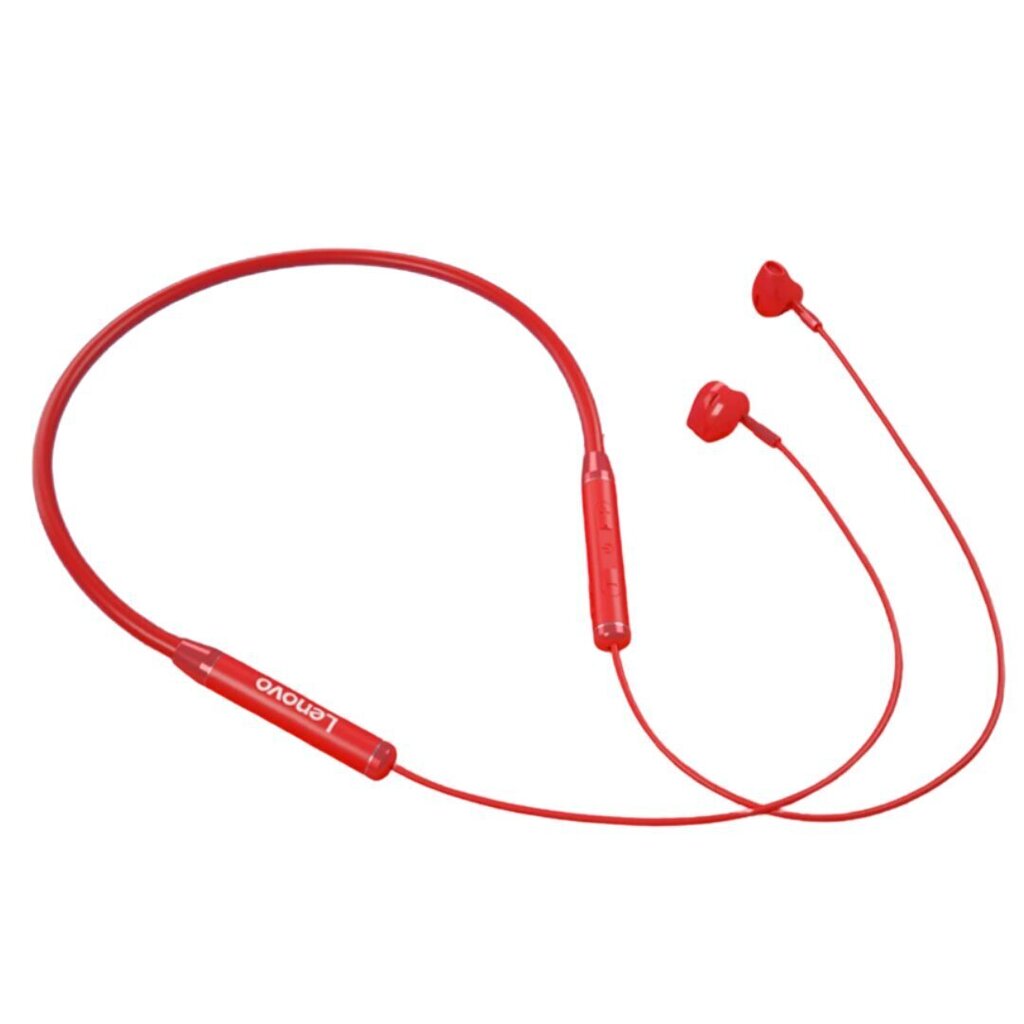 Lenovo Bluetooth-HE06 Red цена и информация | Kõrvaklapid | hansapost.ee