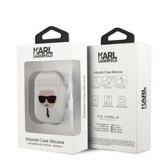 Karl Lagerfeld Karl Head KLACCSILKHWH  цена и информация | Аксессуары для наушников | hansapost.ee