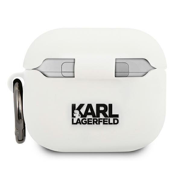 Karl Lagerfeld KLACA3SILCHWH AirPods 3 hind ja info | Kõrvaklapid | hansapost.ee