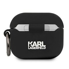 Karl Lagerfeld KLACA3SILKHBK AirPods 3 hind ja info | Kõrvaklappide tarvikud | hansapost.ee