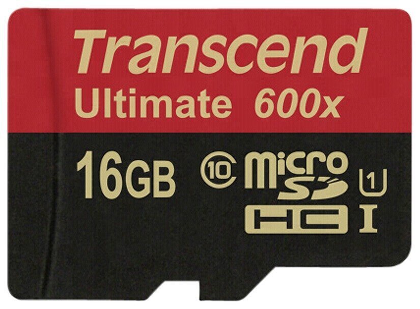 Mälukaart Transcend microSDHC 16 GB + SD adapter цена и информация | Mälukaardid mobiiltelefonidele | hansapost.ee