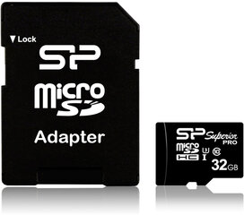 Silicon Power SP032GBSTH004V10-SP MicroSD 32GB цена и информация | Карты памяти для телефонов | hansapost.ee