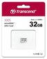 Transcend MicroSDHC UHS-1 32GB TS32GUSD300S цена и информация | Mälukaardid mobiiltelefonidele | hansapost.ee