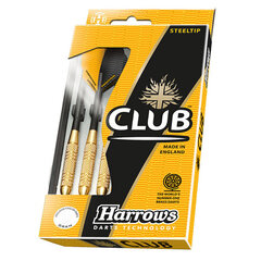 Стрелы Harrows Club Brass 3 x 23 г цена и информация | Harrows Спорт, досуг, туризм | hansapost.ee