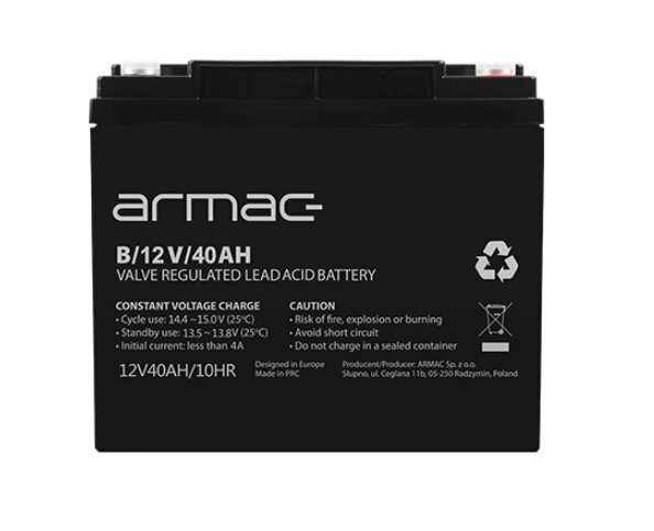 Armac B/12V/40AH цена и информация | Autoakud | hansapost.ee