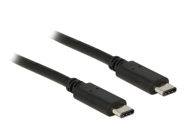 Kaabel Delock Cable USB Type-C 2.0 male > USB Type-C 2.0 male, 1m 83673 цена и информация | Mobiiltelefonide kaablid | hansapost.ee