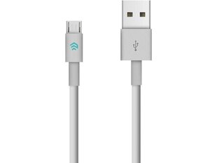 USB кабель Devia Smart microUSB 2 м, белый цена и информация | Borofone 43757-uniw | hansapost.ee