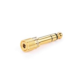 Audioadapter Ugreen 6,5 mm kuni 3,5 mm, kuldne hind ja info | Mobiiltelefonide kaablid | hansapost.ee