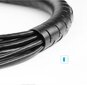 Kaablikinnitus Ugreen spiral tube, 5m, must (30820) (ctz220) hind ja info | Mobiiltelefonide kaablid | hansapost.ee