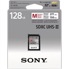 Карта памяти Sony Tough Memory Card UHS-II 128 GB, mi цена и информация | Карты памяти | hansapost.ee