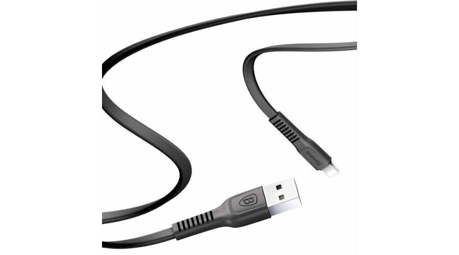 Laadimisjuhe Baseus tough series USB to Lightning 2A 1M, must hind ja info | Mobiiltelefonide kaablid | hansapost.ee