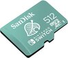 MicroSDXC-512GB Mälukaart SanDisk : SDSQXAO-512G-GNCZN цена и информация | Mälukaardid mobiiltelefonidele | hansapost.ee