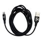 Wozinsky cable USB - Lightning 2,4A 1m black (WUC-L1B) цена и информация | Mobiiltelefonide kaablid | hansapost.ee