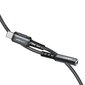 Acefast USB Type C audio cable - 3.5mm mini jack (female) 18cm, AUX gray (C1-07 deep space gray) hind ja info | Mobiiltelefonide kaablid | hansapost.ee