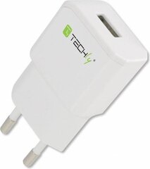 Зарядное устройство Techly USB 5В 2.1A, белое цена и информация | Зарядные устройства для телефонов | hansapost.ee