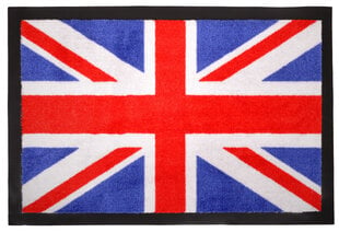 Uksematt Hanse Home Printy Union Jack, 40x60 cm price and information | Uksematid | hansapost.ee