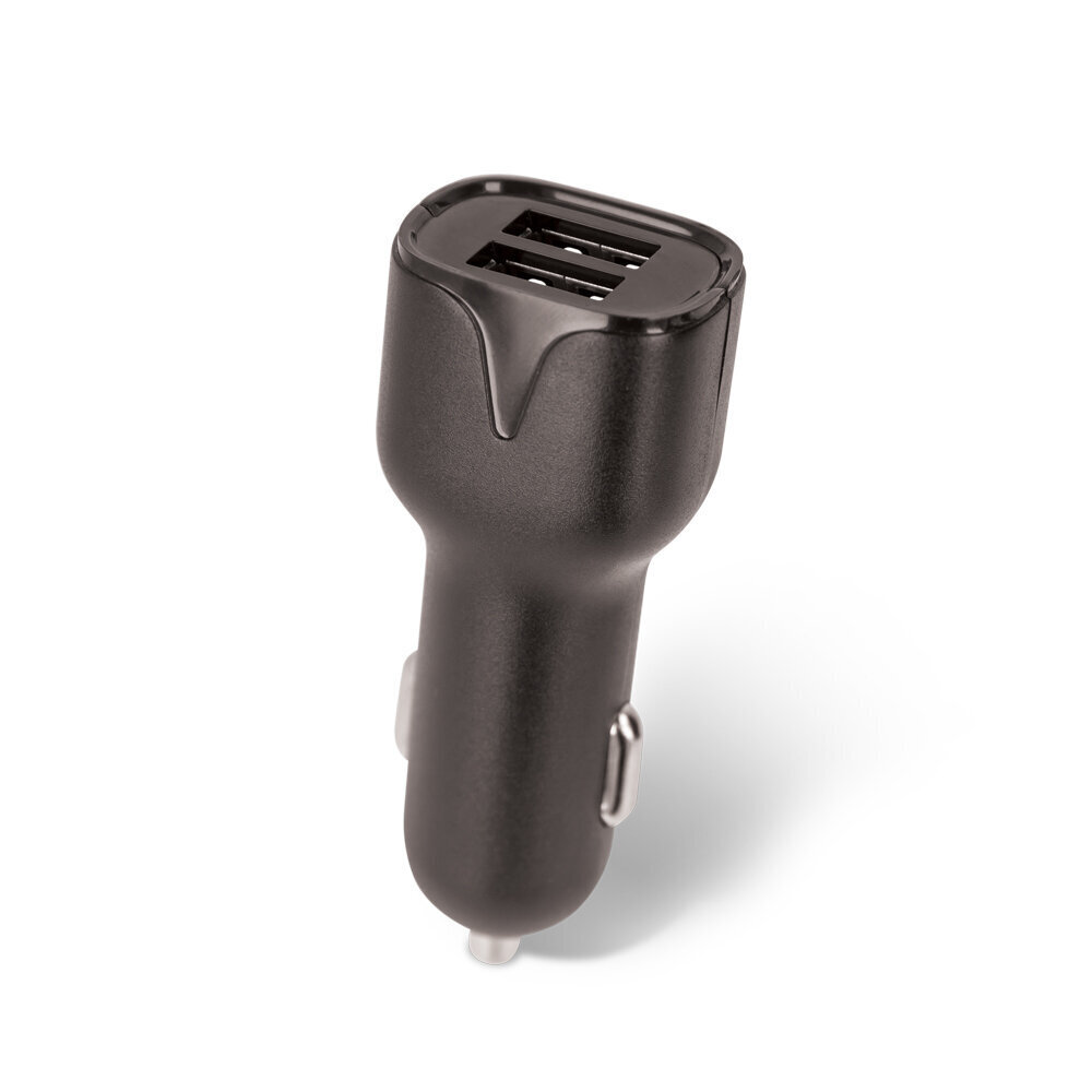 Autolaadija Maxlife MXCC-01 2xUSB Fast Charge Premium 12 / 24V / 2.4A Sinine цена и информация | Laadijad mobiiltelefonidele | hansapost.ee