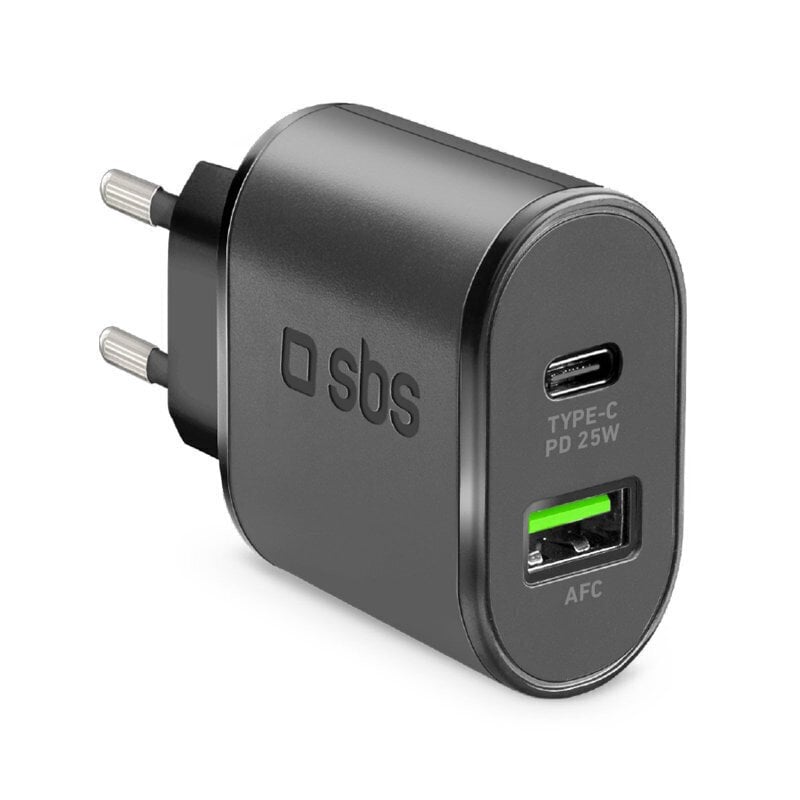 Reisiadapter USB Type C PD 25W + USB цена и информация | Laadijad mobiiltelefonidele | hansapost.ee