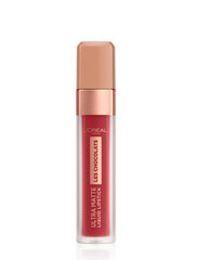 Vedel huulepulk L'Oreal Paris Les Chocolats Ultra Matte 7.6 ml, 864 Tasty Ruby hind ja info | Huulekosmeetika | hansapost.ee