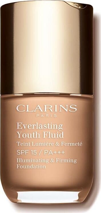 Jumestuskreem Clarins Everlasting Youth Fluid 108 Sand, 30 ml цена и информация | Jumestuskreemid ja puudrid | hansapost.ee