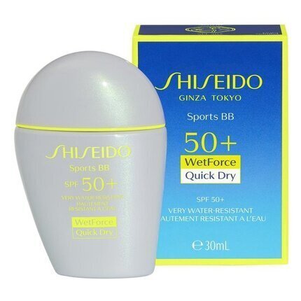 Kreempuuder Shiseido Sports BB SPF50, 30 ml цена и информация | Jumestuskreemid ja puudrid | hansapost.ee