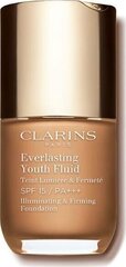 Основа для макияжа Clarins Everlasting Youth Fluid 114 Cappucino, 30 мл цена и информация | Пудры, базы под макияж | hansapost.ee