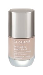 Основа для макияжа Clarins Everlasting Youth Fluid 110 Honey, 30 мл цена и информация | Пудры, базы под макияж | hansapost.ee