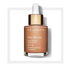 Clarins Skin Illusion Natural Hydrating Foundation жидкий макияж с увлажняющим эффектом 112.3 Сандаловое дерево 30 мл цена и информация | Пудры, базы под макияж | hansapost.ee