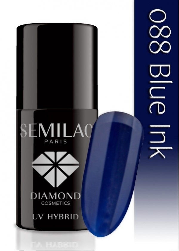 Hübriidküünelakk Semilac 088 Blue Ink, 7 ml hind ja info | Küünelakid ja küünelakieemaldajad | hansapost.ee