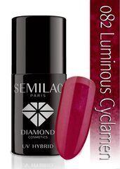 Hübriidküünelakk Semilac 082 Luminous Cyclamen, 7 ml price and information | Nail polishes and nail polish removers | hansapost.ee