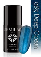 Hübriidküünelakk Semilac 085 Deep Ocean, 7 ml hind ja info | Küünelakid ja küünelakieemaldajad | hansapost.ee