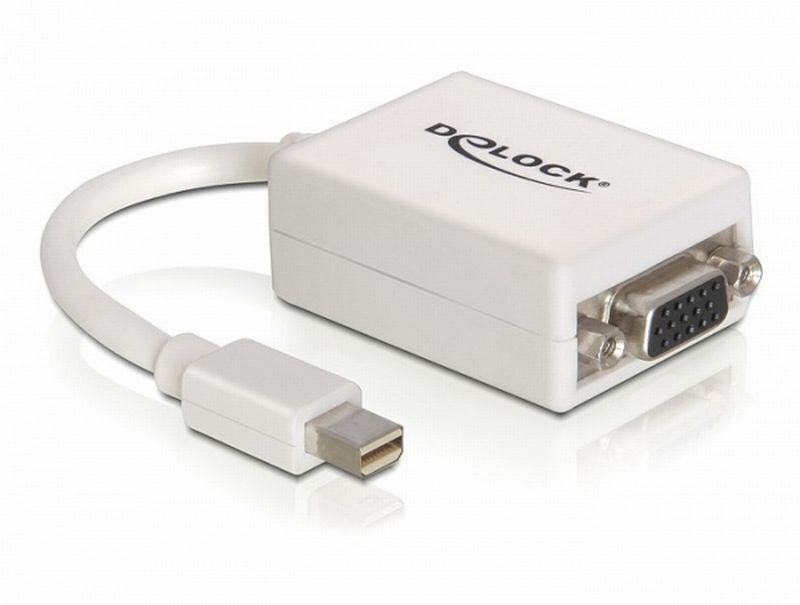 Adapter Delock miniDisplay 20pin (M) – VGA 15pin (F) цена и информация | USB adapterid ja jagajad | hansapost.ee