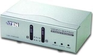 ATEN Video Matrix 2/2 port hind ja info | USB adapterid ja jagajad | hansapost.ee