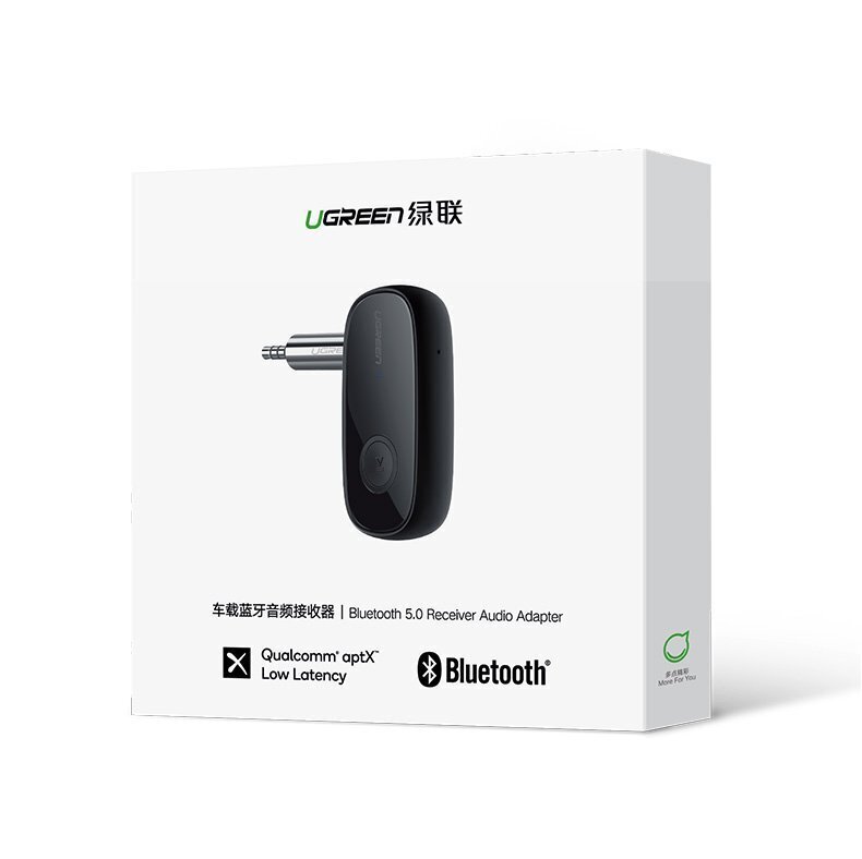 Ugreen CM279 AUX audioadapter, Bluetooth 5.0 aptX, must hind ja info | USB adapterid ja jagajad | hansapost.ee