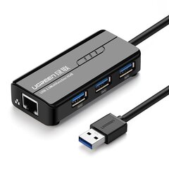 Multifunktsionaalne USB internetiadapter Ugreen цена и информация | Адаптеры, USB-разветвители | hansapost.ee