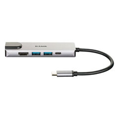 D-Link USB C - HDMI jaotur hind ja info | D-Link Elektriseadmed | hansapost.ee