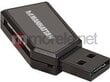 Mälukaardilugeja Manhattan 24-in-1, SD/MicroSD /MMC USB 2.0 цена и информация | USB adapterid ja jagajad | hansapost.ee