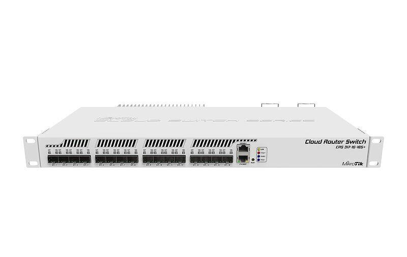 Switch Mikrotik Type L3|Rack|1x10Base-T / 100Base-TX / 1000Base-T|16xSFP+|1xRJ45|CRS317-1G-16S+RM цена и информация | USB adapterid ja jagajad | hansapost.ee