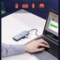 Ugreen multi-functional HUB 9in1 USB Type C - HDMI, DP, VGA, 2 x USB, RJ45 Ethernet, SD / TF card reader, USB Type C PD 100W gray (CM274) hind ja info | USB adapterid ja jagajad | hansapost.ee