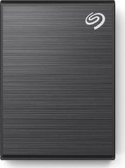 Seagate One Touch STKG500400 väline SSD-ketas 500 GB Must hind ja info | Sisemised kõvakettad | hansapost.ee