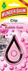 Wunder-Baum CLIP освежитель воздуха «BUBBLE GUM» цена и информация | Освежители воздуха для салона автомобиля | hansapost.ee