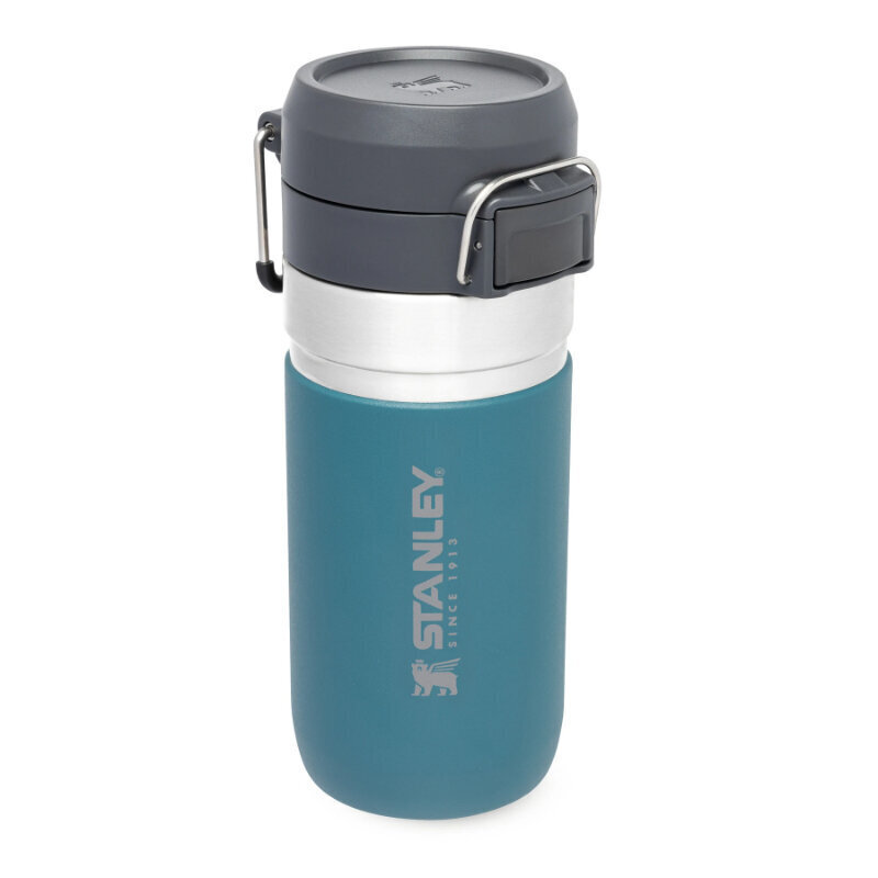 Termospudel The Quick Flip Water Bottle Go 0,47 l, laguunisinine hind ja info | Termosed ja termokruusid | hansapost.ee