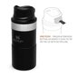 Termoskruus The Trigger-Action Travel Mug Classic, 0,25 l, must hind ja info | Termosed ja termokruusid | hansapost.ee