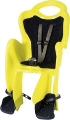 Заднее велосипедное сиденье Bellelli Mr Fox Standard HiViz, желтое цена и информация | Велокресла | hansapost.ee