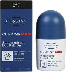 Rulldeodorant Clarins Antiperspirant 50 ml hind ja info | Deodorandid | hansapost.ee