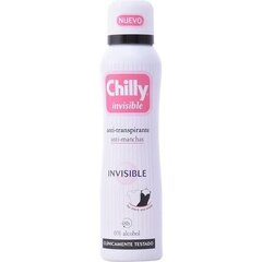 Pihustatav deodorant Invisible Chilly, 150 ml hind ja info | Deodorandid | hansapost.ee
