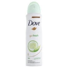 Pihustatav deodorant- antiperspirant Dove Go Fresh Cucumber & Green Tea naistele 250 ml hind ja info | Deodorandid | hansapost.ee